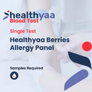 Healthyaa Berries Allergy Blood Test Sample Collection Kit